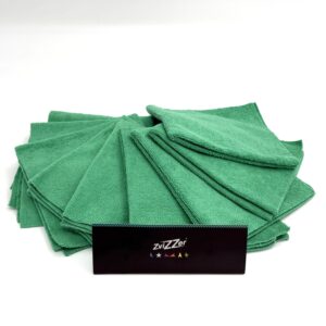 Microfasertücher Zvizzer 40x40 grün 10 Stück